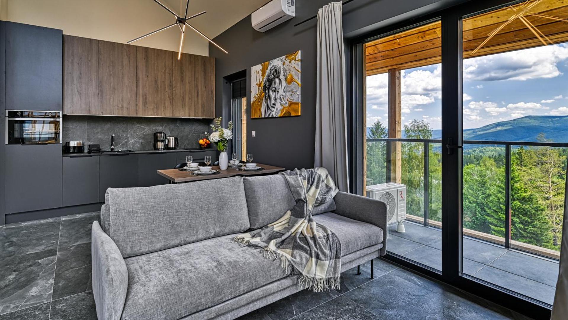 Orlik Vip - Dwupoziomowy Sniezka Skyline Z Prywatna Sauna Apartment