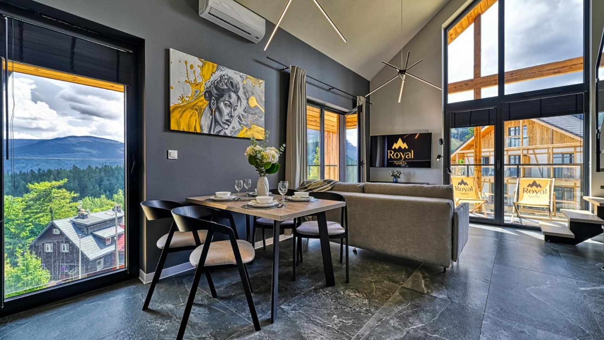 Orlik Vip - Dwupoziomowy Sniezka Skyline Z Prywatna Sauna Apartment