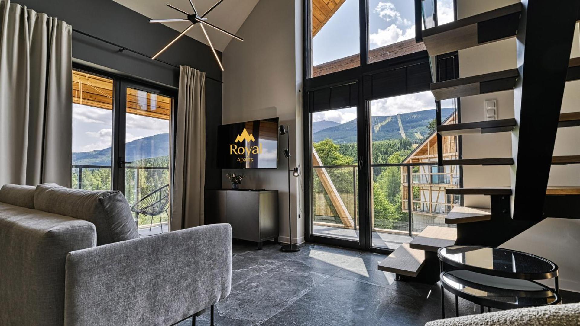 Apartment Orlik Vip - Dwupoziomowy Sniezka Skyline Z Prywatna Sauna *